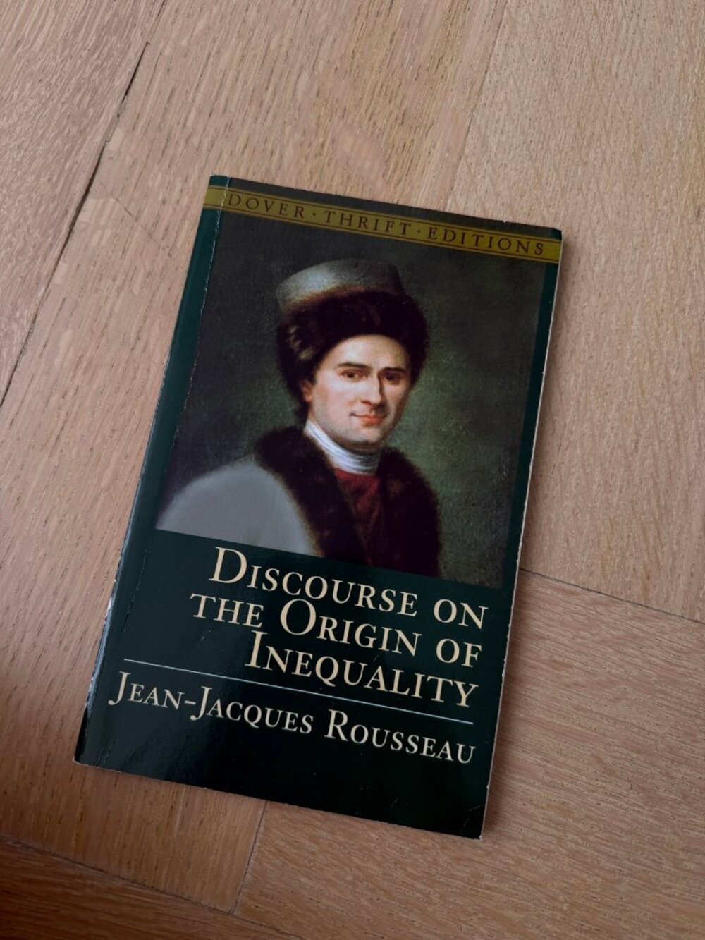Discourse on the Origin of Inequality by Jean-Jacques Rousseau Paperback